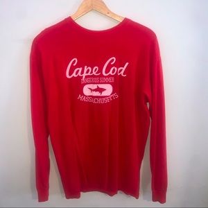 Cape Cod Red Long Sleeve
